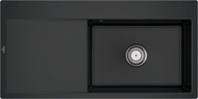 Villeroy & Boch Spüle Subway Style 60 Flat bündig in Pure Black aus Keramik - Bild 1