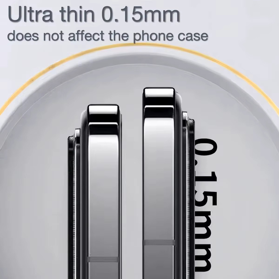 2er-Pack Telefonobjektivschutz transparent für Honor Magic 6, Magic 6 Pro, Magic 7, Magic 7 Pro, Magic V3 und 100 Pro - Bild 5