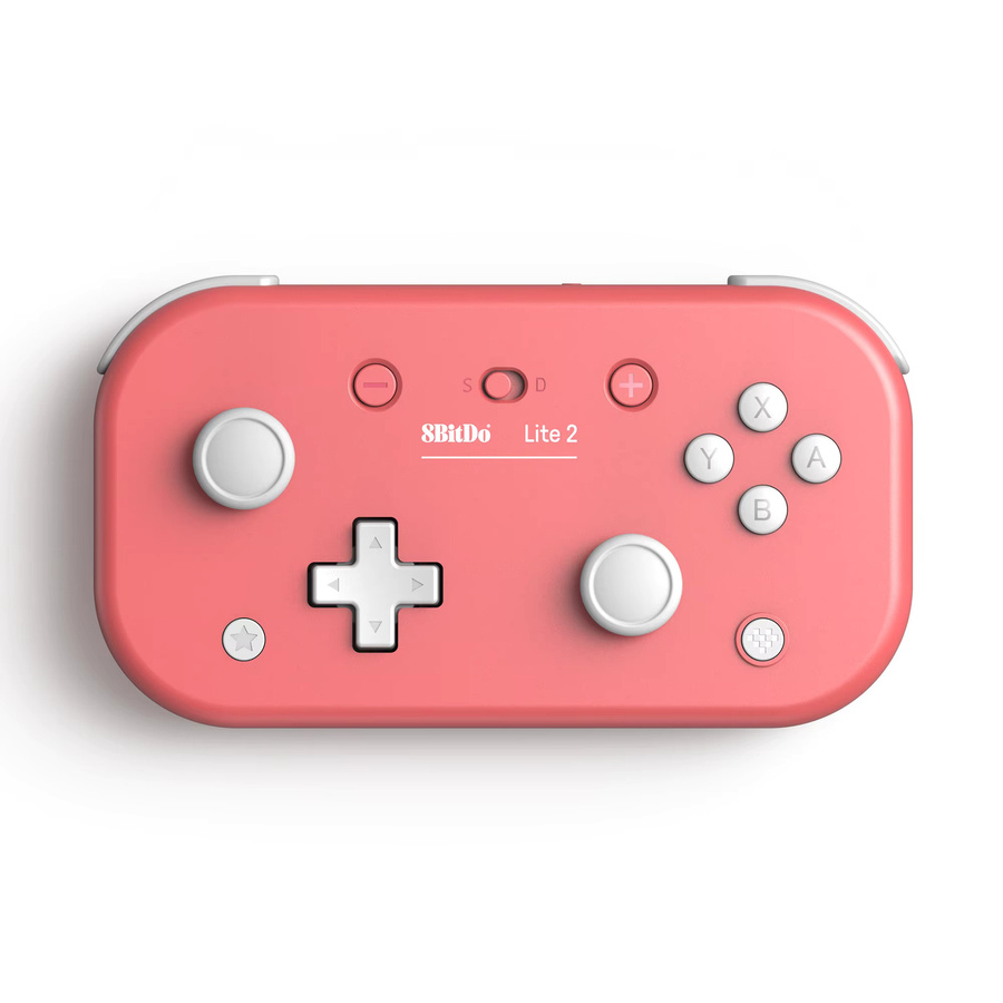 8Bitdo Lite 2 Bluetooth Gamepad mit Vibration, drahtloser Controller für Nintendo Switch und Android, Pink - Bild 2