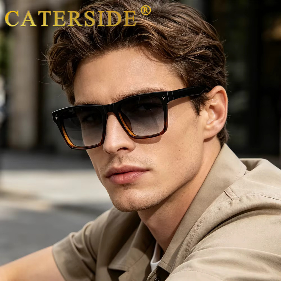 CATERSIDE Sonnenbrille, Unisex, Vollrand, quadratisch, Kunststoff - Bild 2