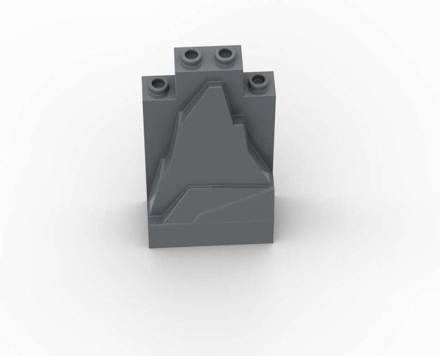 ixBricks Felsplatten Bausteine Berg Felsgarten 1-teiliges Set - Bild 1