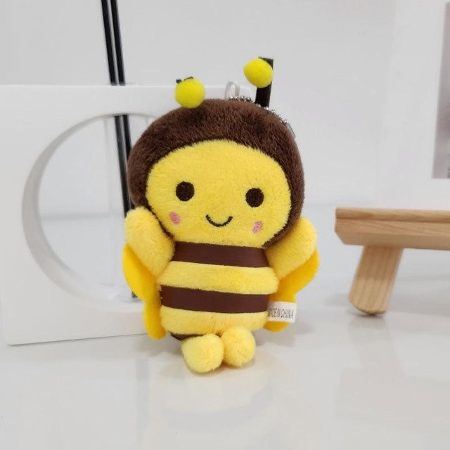Linyi toy Kleine Biene Plüschtier Puppe Schlüsselanhänger, 20-teiliges Set - Bild 1