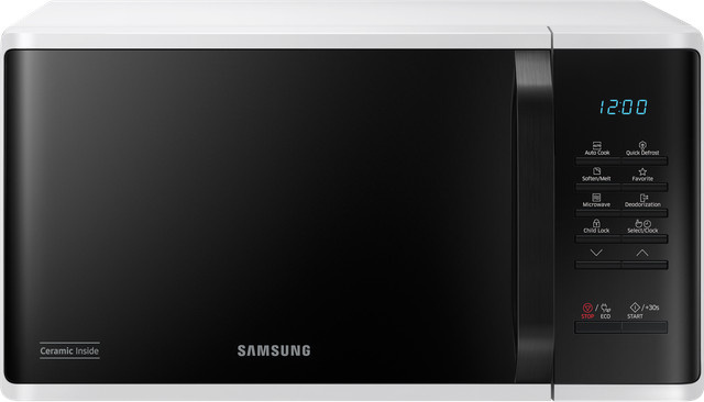 Samsung Solo-Mikrowelle mit Quick Defrost, 23 l, Weiß - Bild 1