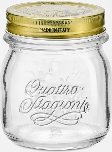 Bormioli Rocco Vorratsglas Quattro Stagioni, 12er Pack, transparent, 250 ml, Durchmesser: 6,7 cm, Höhe: 9,3 cm - Bild 1