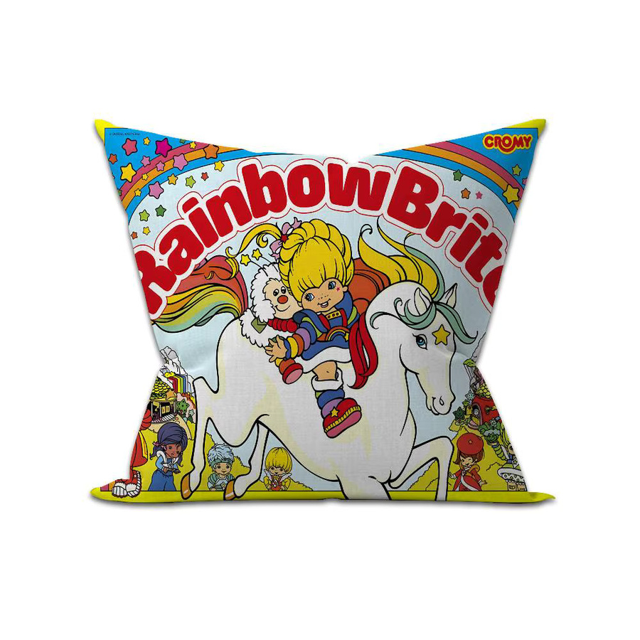 Personalisierbares Dekokissen Rainbow Brite Red Butler TV von Potdemiel, Mehrfarbig, B/H: 45 x 45 cm - Bild 4
