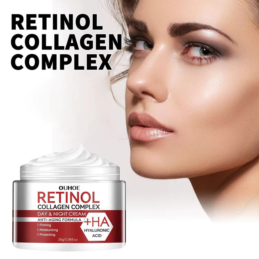 OUHOE Retinol Gesichtspflege Creme, für normale Haut, Unisex - Bild 4