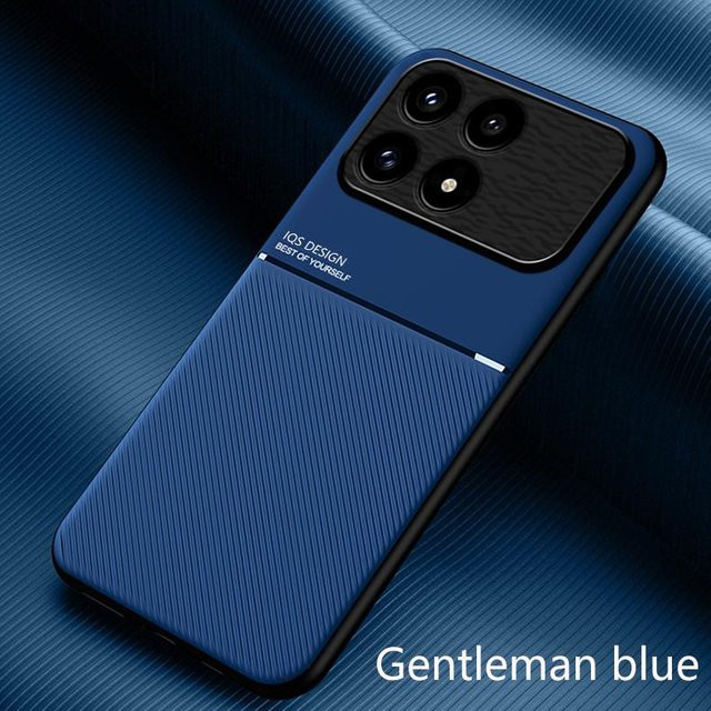 Robuste und rutschfeste Schutzhülle für Xiaomi Poco F8 Ultra und Poco F8 Pro mit magnetischem Saug-Halter in Blau - Bild 1