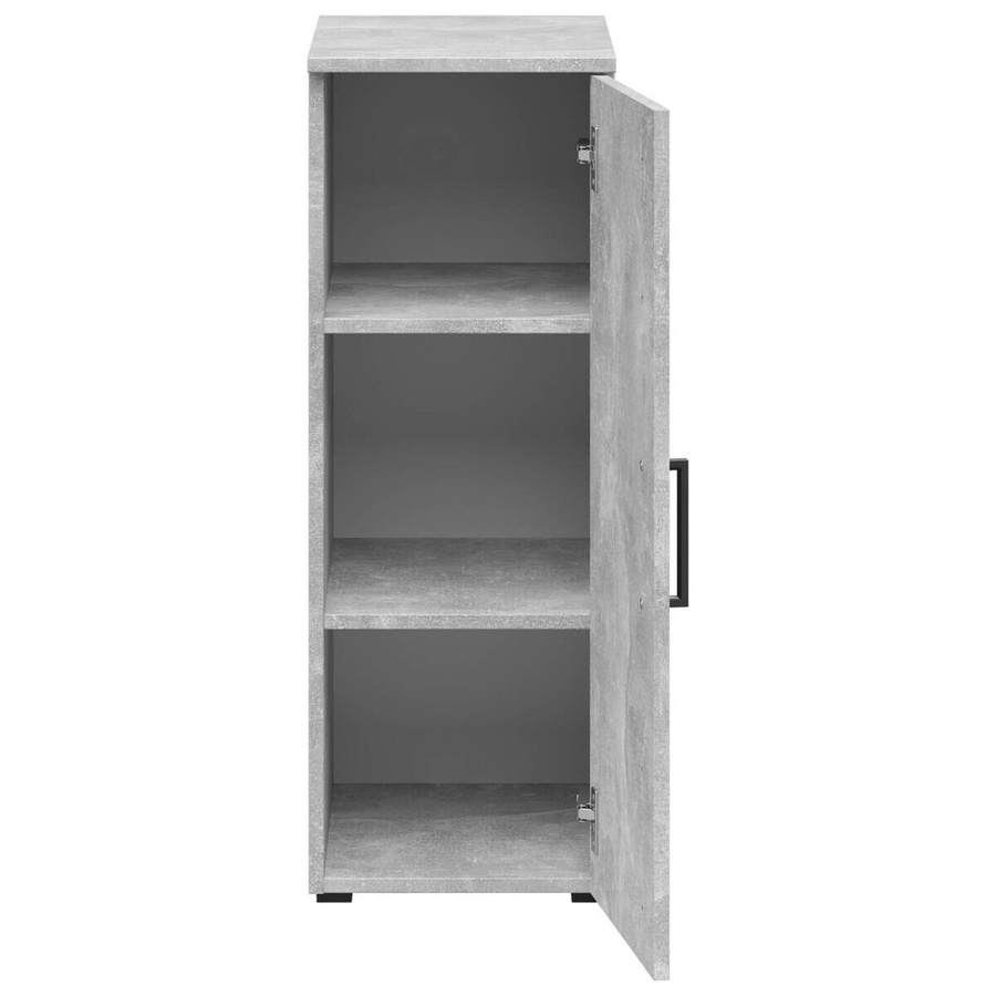 Mömax Schrank Multi-Stauraum Typ 4 in Betonoptik Grau B/H/T: 30 x 83 x 40 cm - Bild 2