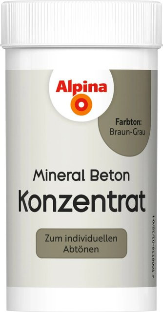 Alpina Konzentrat Mineral Beton in Braun-Grau 65 ml - Bild 1