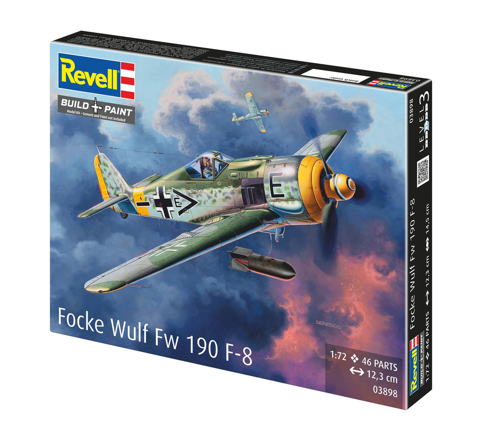 Revell Focke Wulf Fw190 F-8, Modellbau, 1:72, ab 10 Jahren - Bild 3