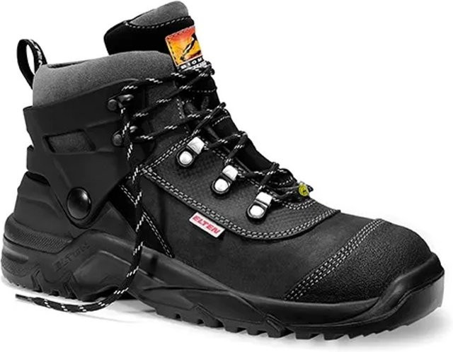 Elten Sicherheitsschnürstiefel Dino S3 in Schwarz, Größe 47 - Bild 1