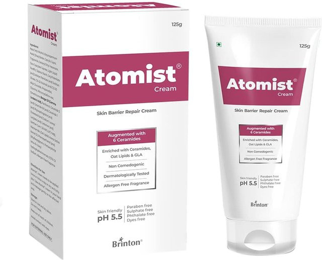 Brinton Atomist Skin Barrier Repair Cream, Ceramide, 125 g, Trockene Haut - Bild 1