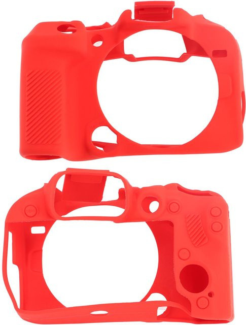3CZY Silikon Kameratasche in Rot als leichte und weiche Schutzhülle für R10 - Bild 1