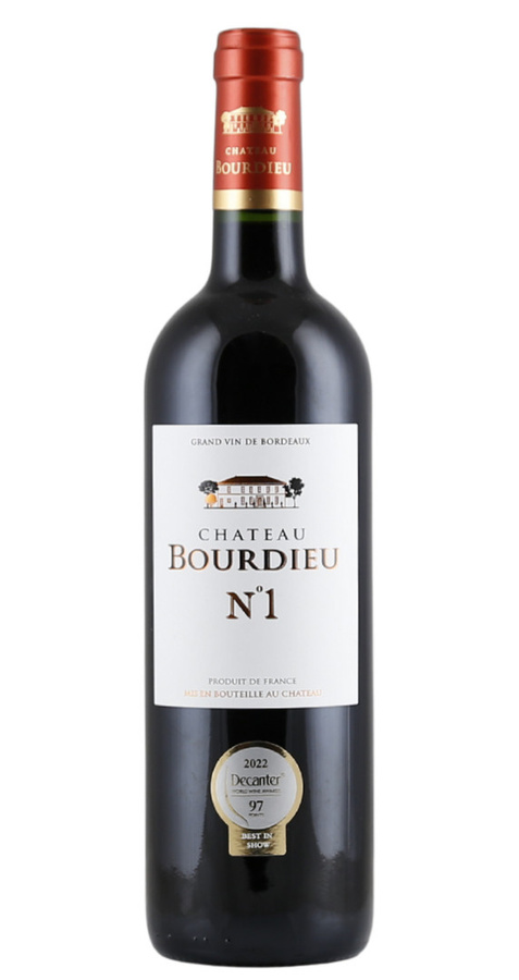 Château Bourdieu No 1, Merlot, 2018, Rotwein, 0,75 l - Bild 2