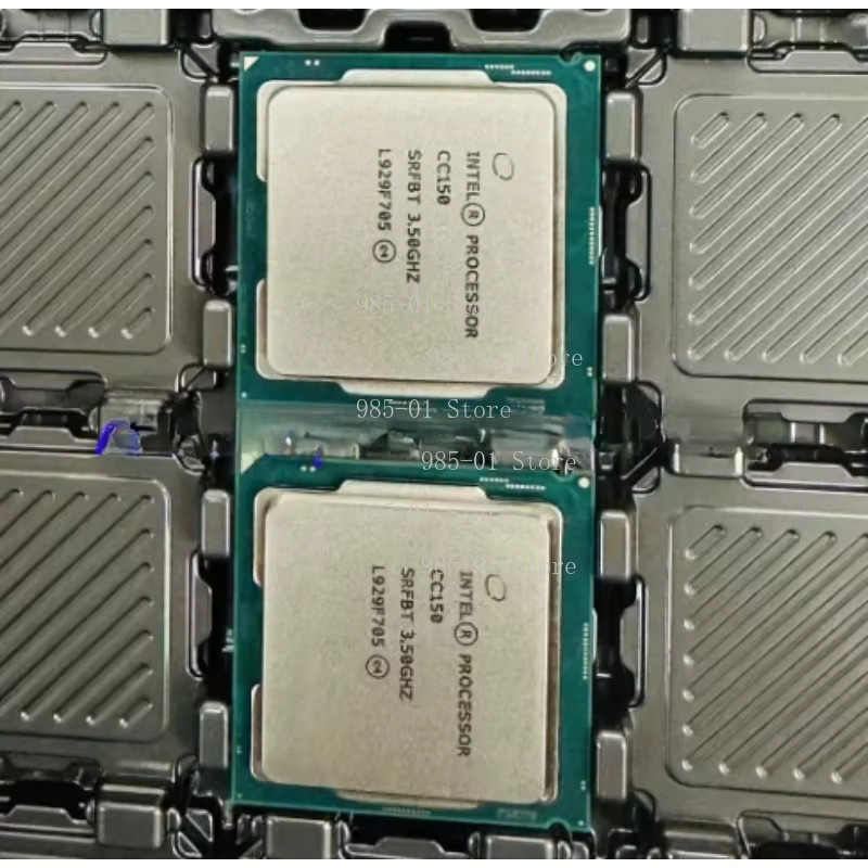 Intel CC150 CPU mit 8 Kernen und 16 Threads, 3,5 GHz, 16 MB Cache, LGA1151, 95 W, Farbe: Silber - Bild 2