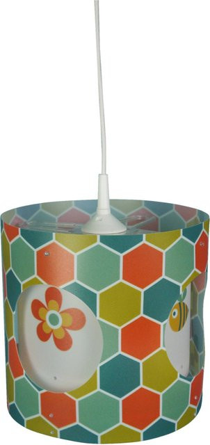 Niermann Dreh-Pendelleuchte Explore bunt Kunststoff, Durchmesser: 25 cm, E27 - Bild 1