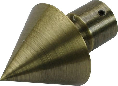 LIEDECO Endstück Blues Kegel in Bronze-Braun mit 20 mm Durchmesser - Bild 1
