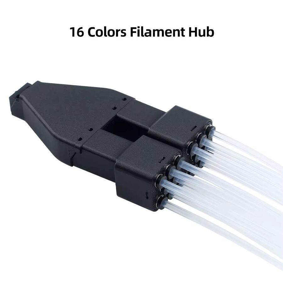 Anycubic 16-Farben-Filament-Hub für Kobra 3, 3 MAX und S1 PRO mit Mehrkanal-Umschaltung in Schwarz - Bild 3