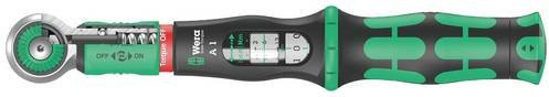 Wera Safe-Torque A 1 Drehmomentschlüssel mit 1/4 Zoll Vierkantantrieb, 2-12 Nm, Schwarz-Grün - Bild 1