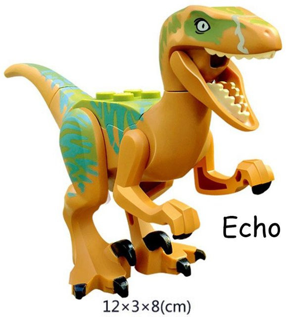 Pflaume Jurassic Park Dinosaurier Modell Bausteine, ab 6 Jahren - Bild 1