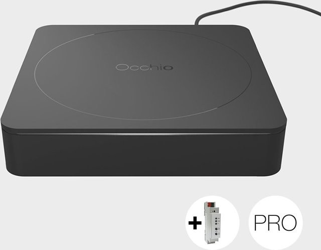 Occhio PRO Gateway für Smart Home Steuerung mit KNX-Modul in Schwarz - Bild 1