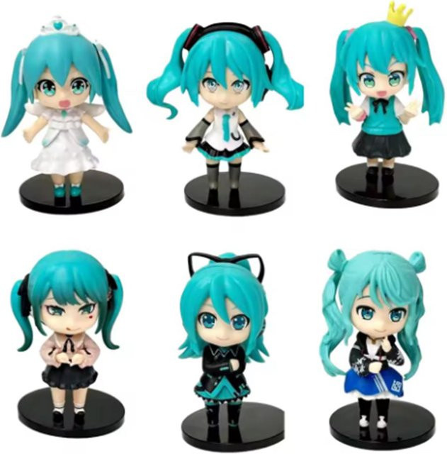 Fashnics Hatsune Miku Figur Rosa Grün - Bild 1