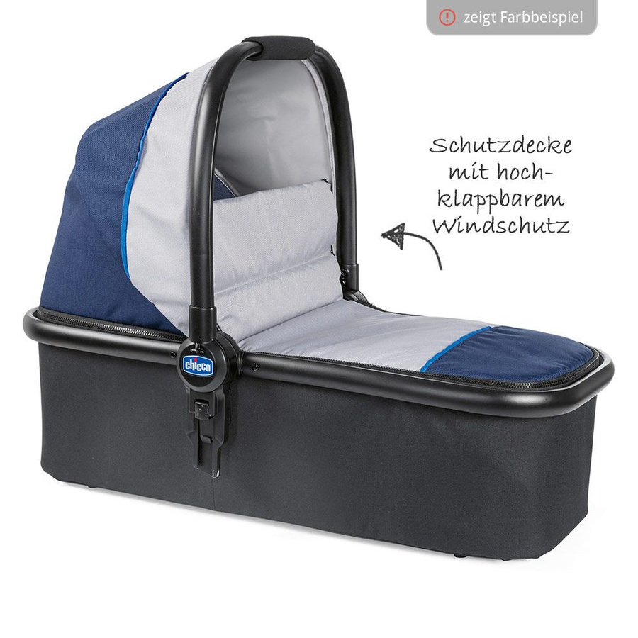 Chicco Babywanne Kwik One faltbar in Jet Black und Multicolour - Bild 1