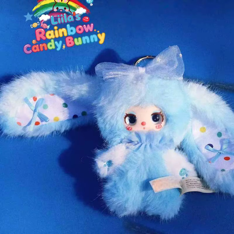 Babythree Liila Rainbow Candy Bunny Serie Blindbox, Niedliche Puppe, Schlüsselanhänger - Bild 2