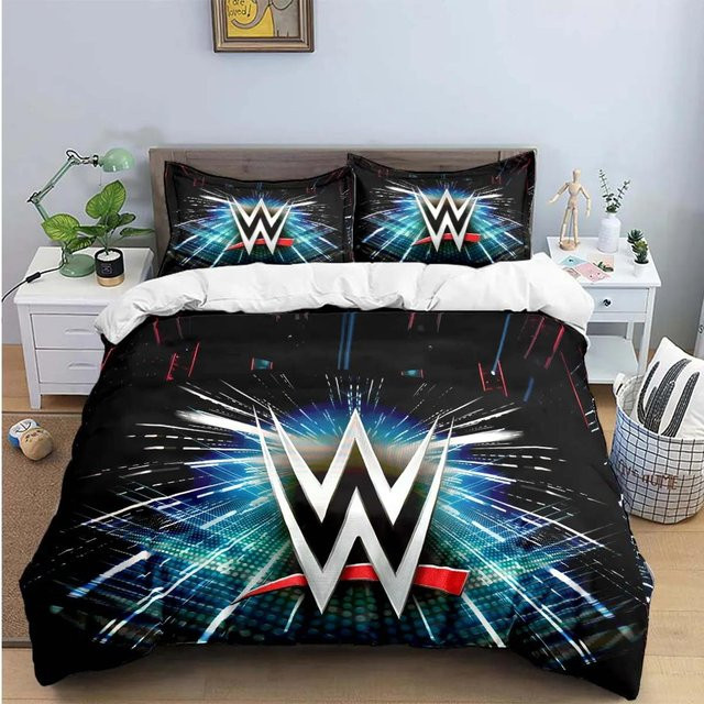 Lodestar Wrestling Bettwäscheset mit 3D-Druck, Mehrfarbig, B/H: 135 x 200 cm - Bild 1