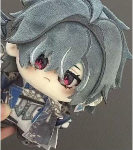 Yiran toy Genshin Impact Lohen Plüschtier Puppe, 10cm, ab 14 Jahren - Bild 1