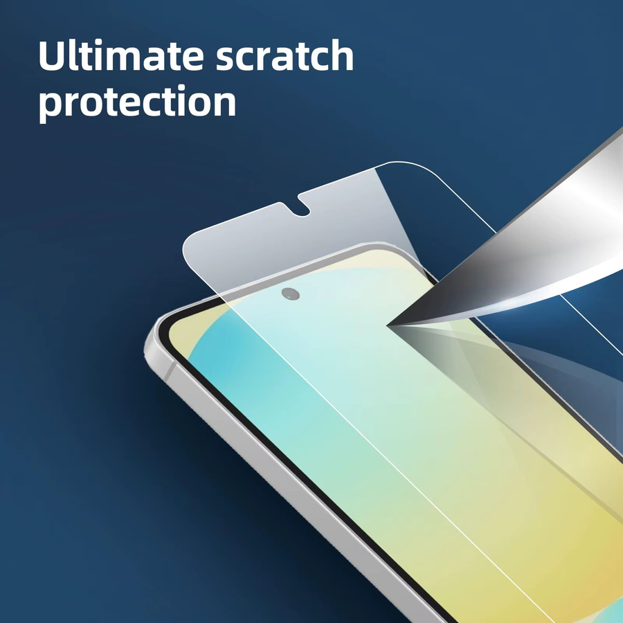 Samsung Galaxy S25 5G Displayschutzfolie aus gehärtetem Glas, HD Crystal Mica 9H, transparent, 6,2 Zoll - Bild 3