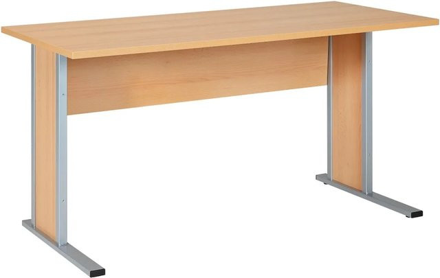 PROREGAL Schreibtisch Lion Large in Buche, H x B x T: 70 x 140 x 65 cm - Bild 1