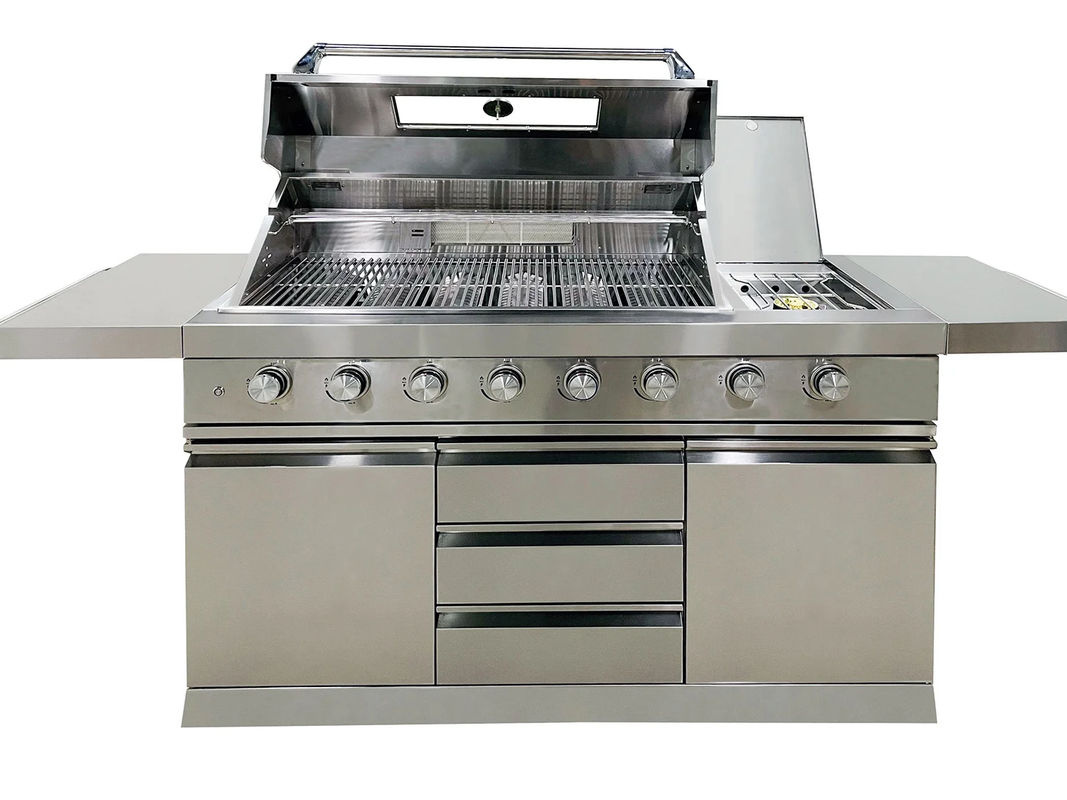 BUSCHBECK Outdoorküche Bristol mit 6 + 2 Brenner und 31,2 kW Leistung - Bild 2