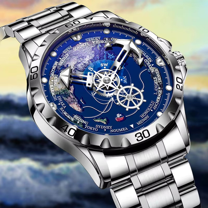 GLENAW Design Armbanduhr, Automatik, Edelstahl, Herren - Bild 4