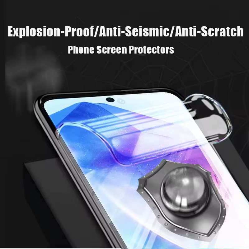 3er-Pack Hydrogel-Schutzfolie für Samsung Galaxy M55s 5G, transparente Vollabdeckung - Bild 6