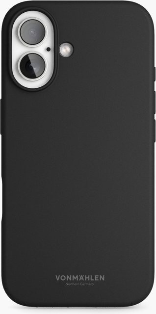 Vonmählen Soft Silicone Case MagSafe kompatible Schutzhülle für iPhone 16 Plus in Black - Bild 1
