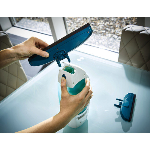 Leifheit Dry & Clean Fenstersauger in Türkis und Weiß mit 0,1 l Behältervolumen - Bild 3