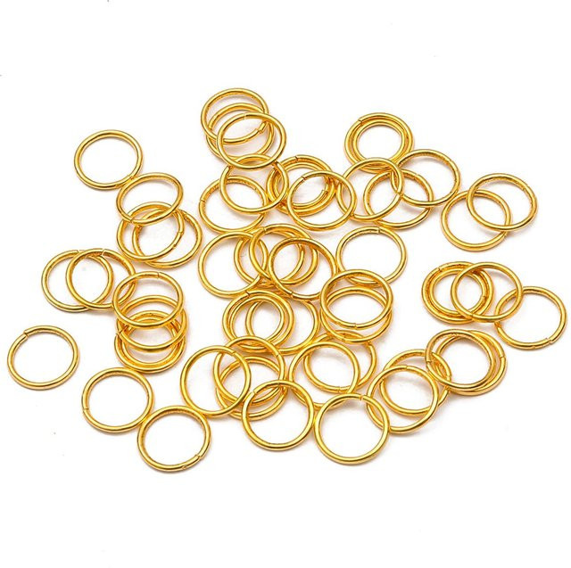 Beadia Accessories Biegeringe, silberne Spaltringe, 3–20 mm, Unisex - Bild 1