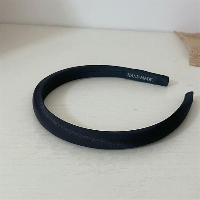 YULIN Haarbänder Satin, 1,5 cm, gray, Damen, Mädchen - Bild 1