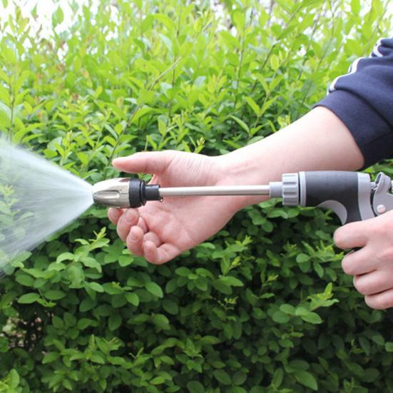 Hochdruckschlauchdüse von yinchuishiting mit langem Stab-Verstärker aus Edelstahl in Silber zur Bewässerung und Autoreinigung - Bild 6
