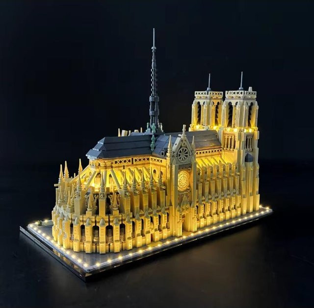 LEGO Architektur Notre-Dame-Kathedrale, Modellbaustein, ab 14 Jahre - Bild 1