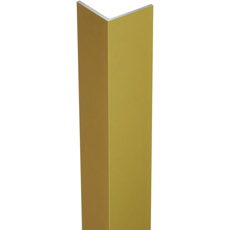 Arcansas Winkelprofil gleichschenklig aus Aluminium in Gold, B/B/L: 20 x 20 x 1000 mm - Bild 2