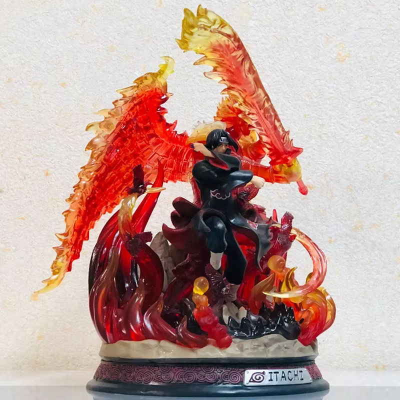 Bandai Naruto Uchiha Itachi Susanoo Schlacht Form Action Figur mit LED Licht, mehrfarbig, Höhe: 36 cm - Bild 2