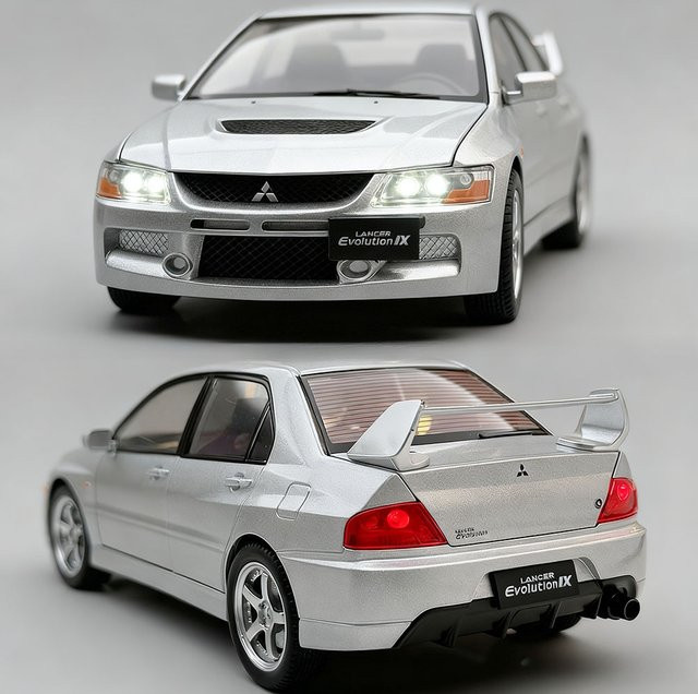 MAKEDA EVO9 M3 Modellauto, 1:24, Metalldruckguss, zurückziehbar - Bild 1