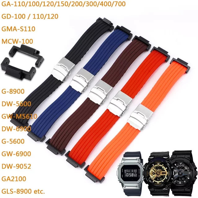 Casio G-Shock Uhrenarmband Silikon, 16mm, Unisex - Bild 1