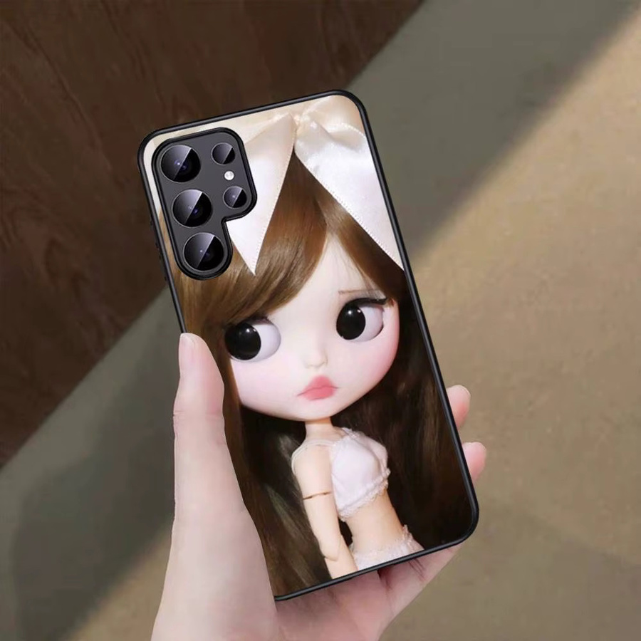Bl-ytheS Handyhülle mit süßem Puppen-Design für Samsung Galaxy S25 S24 S23 S22 S21 S20 S10 S9 Plus Lite Ultra FE Note 20 in Multicolour - Bild 2