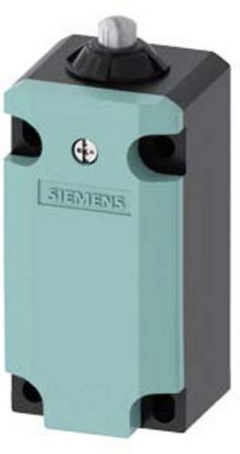 Siemens Positionsschalter 3SE5112-0KB01 mit Edelstahlstößel und Kuppenstößel in Edelstahl, IP66 und IP67 - Bild 1