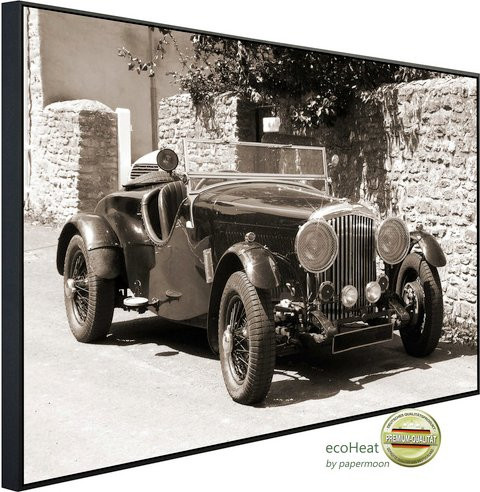 papermoon Infrarotheizung EcoHeat Oldtimer mit Matt-Effekt in Bunt, App-Steuerung und Überhitzungsschutz - Bild 1
