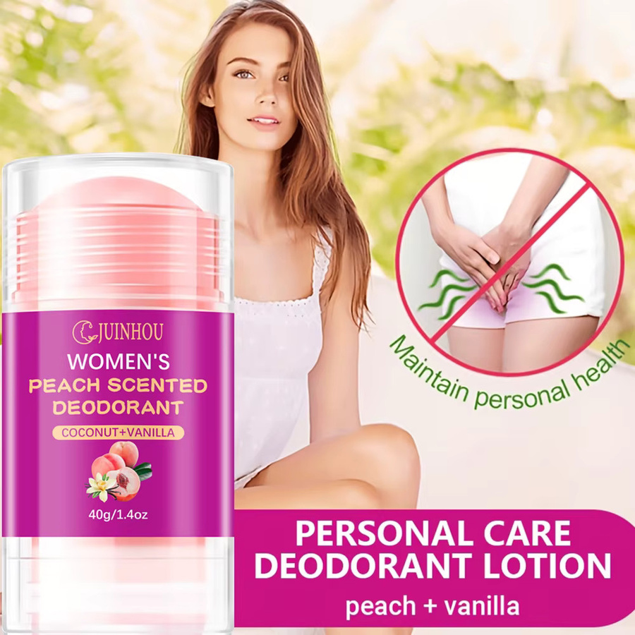 JUINHOU Deodorant-Stick, Damen, Pfirsichduft, 40g - Bild 3
