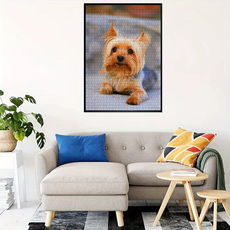 AZNM Yorkshire Terrier-Haustierpuzzle, 1.000 Teile - Bild 3